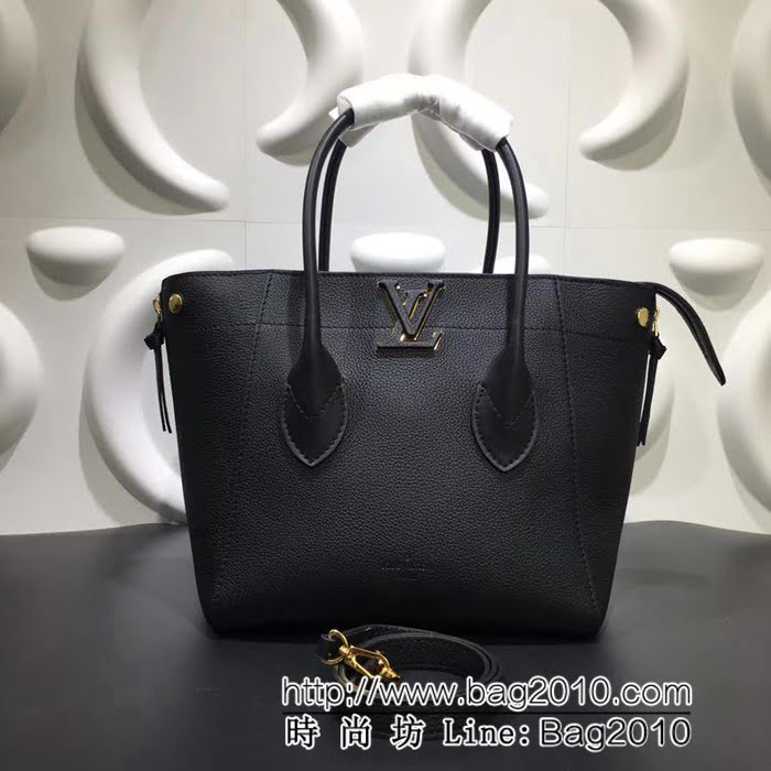 路易威登LV頂級原單2018新品Freedom小牛皮Tote手袋 M54844 YDH1155